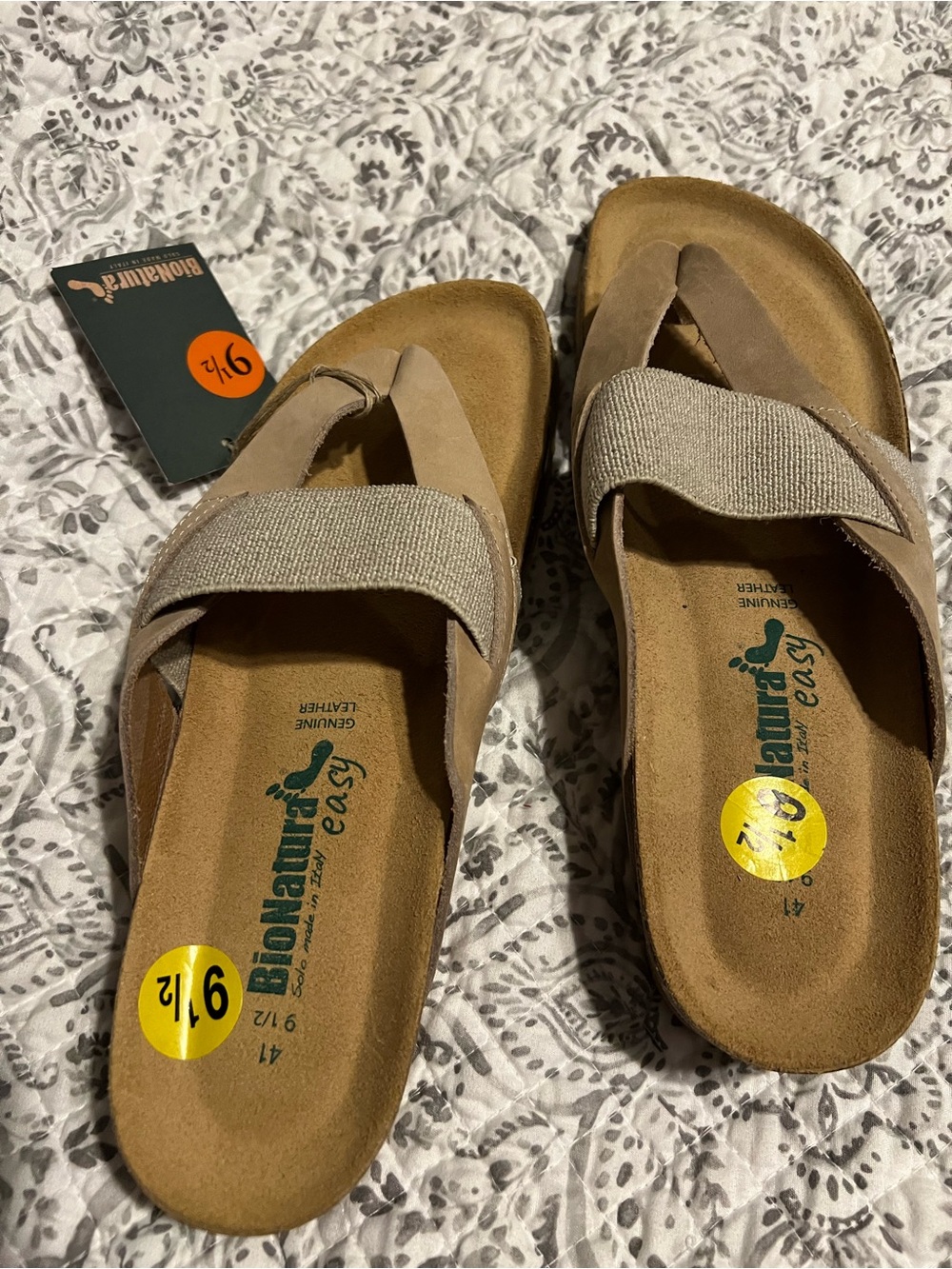BioNatural Easy Women's Sandals in Taupe